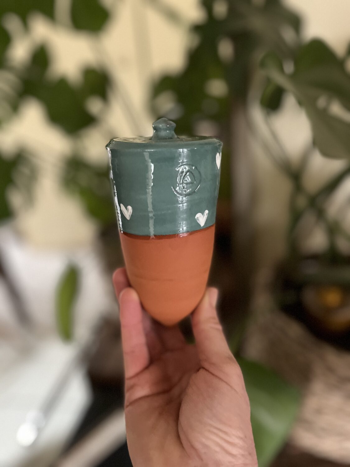 olla à planter coeur 25 cl